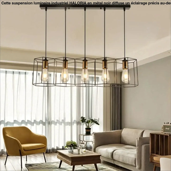 Suspension Luminaire Industriel pour Déco Style Loft