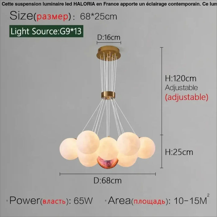 Nordic Round Glass Lamp Ball Postmodern Restaurant Bedroom Living Room Chandeliers Home Decoration Lusters Luminaires