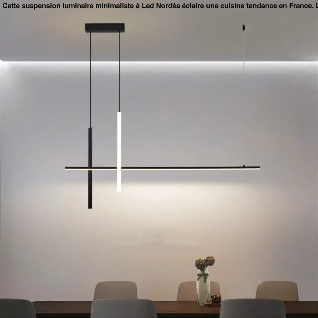 Suspension Luminaire Minimaliste À LED Pour Cuisine Tendance