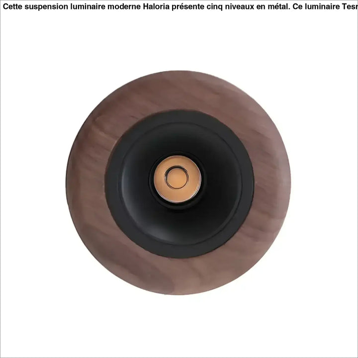 Plafonnier bois design moderne et élégant style minimaliste