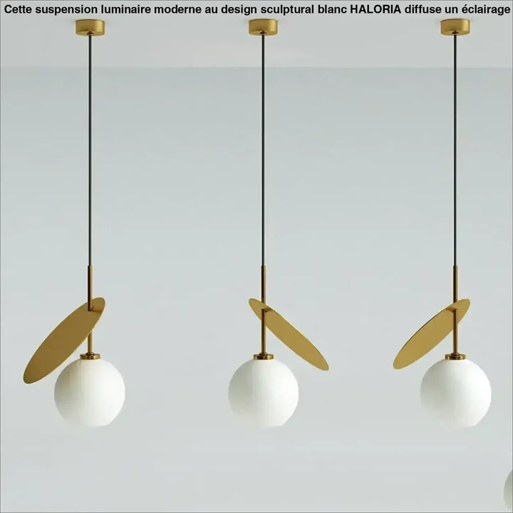 Suspension Luminaire Sphère Colorée Style Contemporain Chic