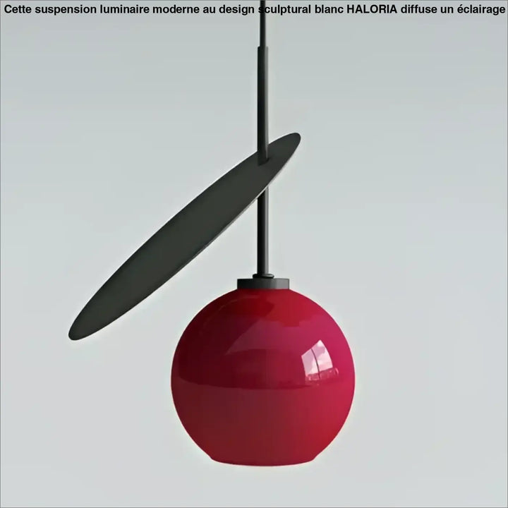 Suspension Luminaire Sphère Colorée Style Contemporain Chic