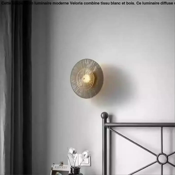 Applique led style soleil pour ambiance chic élégant