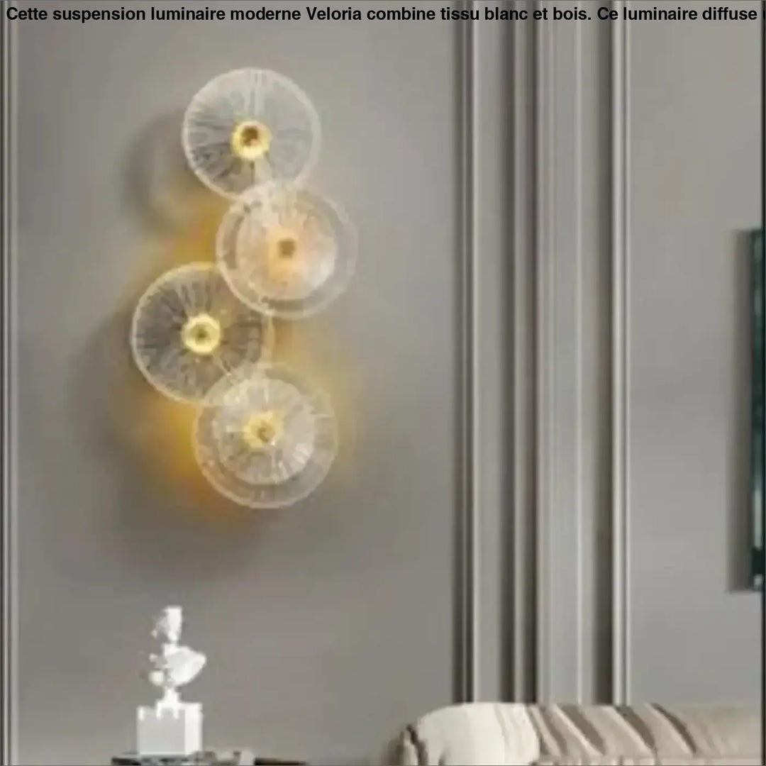 Applique led style soleil pour ambiance chic élégant