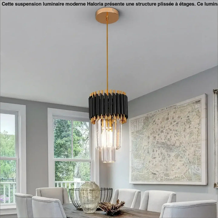 Suspension Plafonnier Moderne Doré Style Art Déco