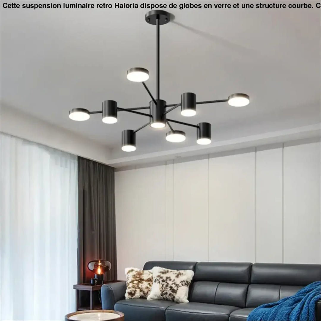 Led Chandelier Light for Living Dining Room Bedroom Ceiling Modern Nordic Pendant Lamp Black Chandelier Indoor Light