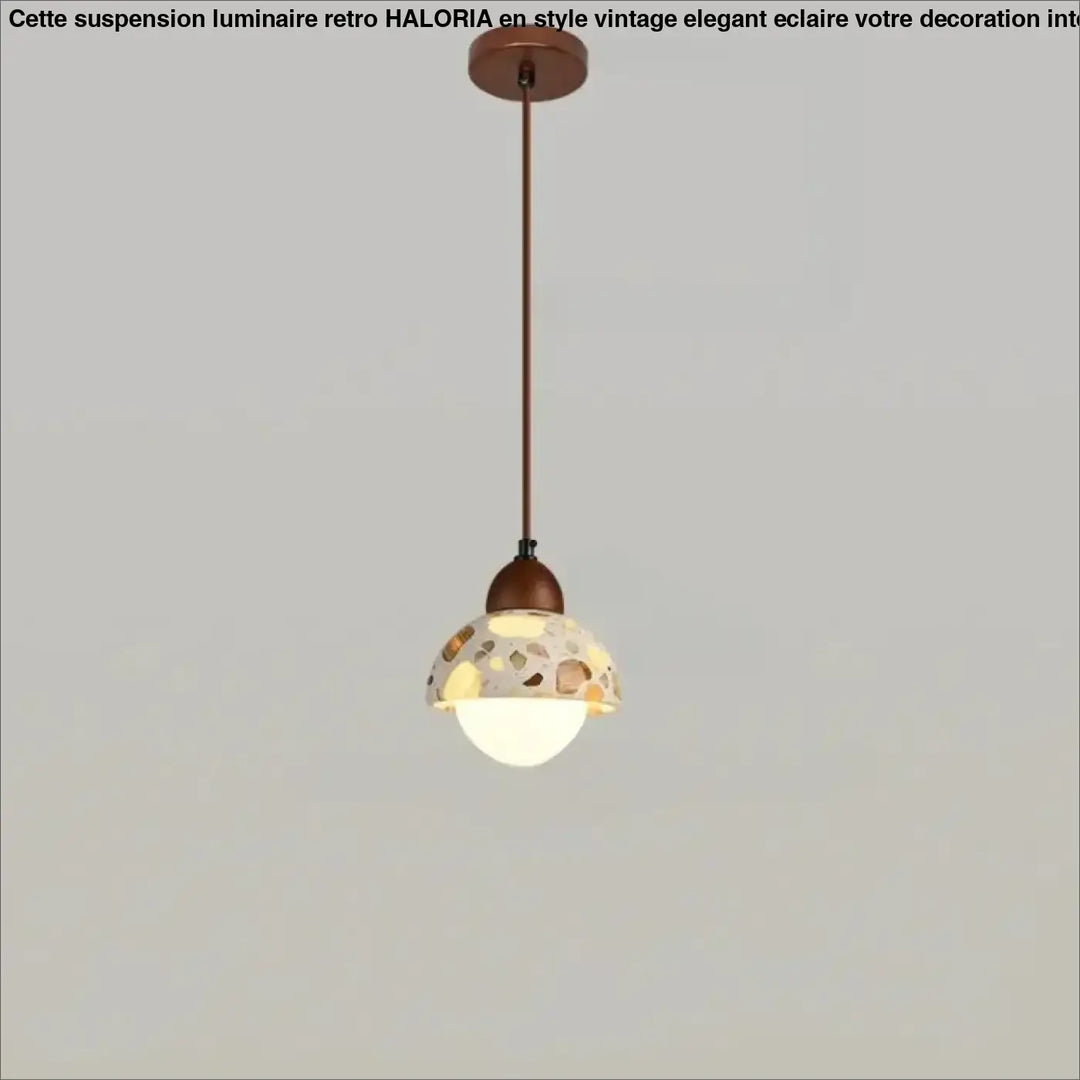 Suspension luminaire tosco avec abat-jour en verre mosaïque aux tons chauds et chaîne cordon réglable en bronze