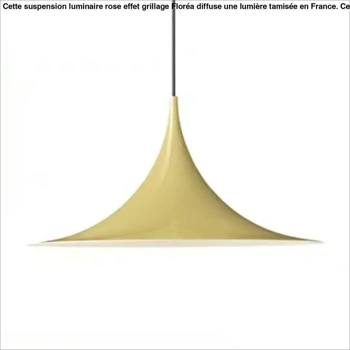 Suspension luminaire design en forme conique moderne et élégante