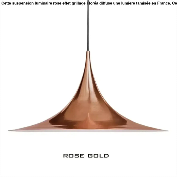 Suspension luminaire design en forme conique moderne et élégante