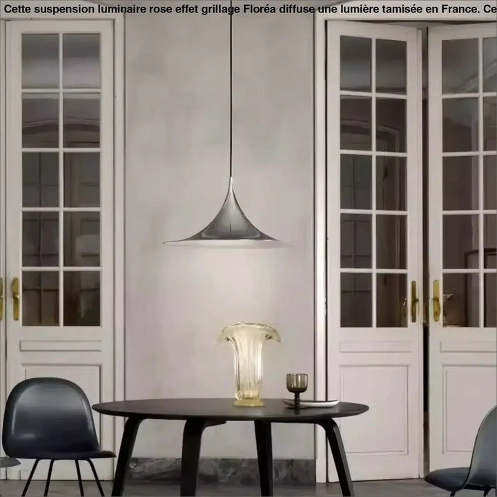 Suspension luminaire design en forme conique moderne et élégante