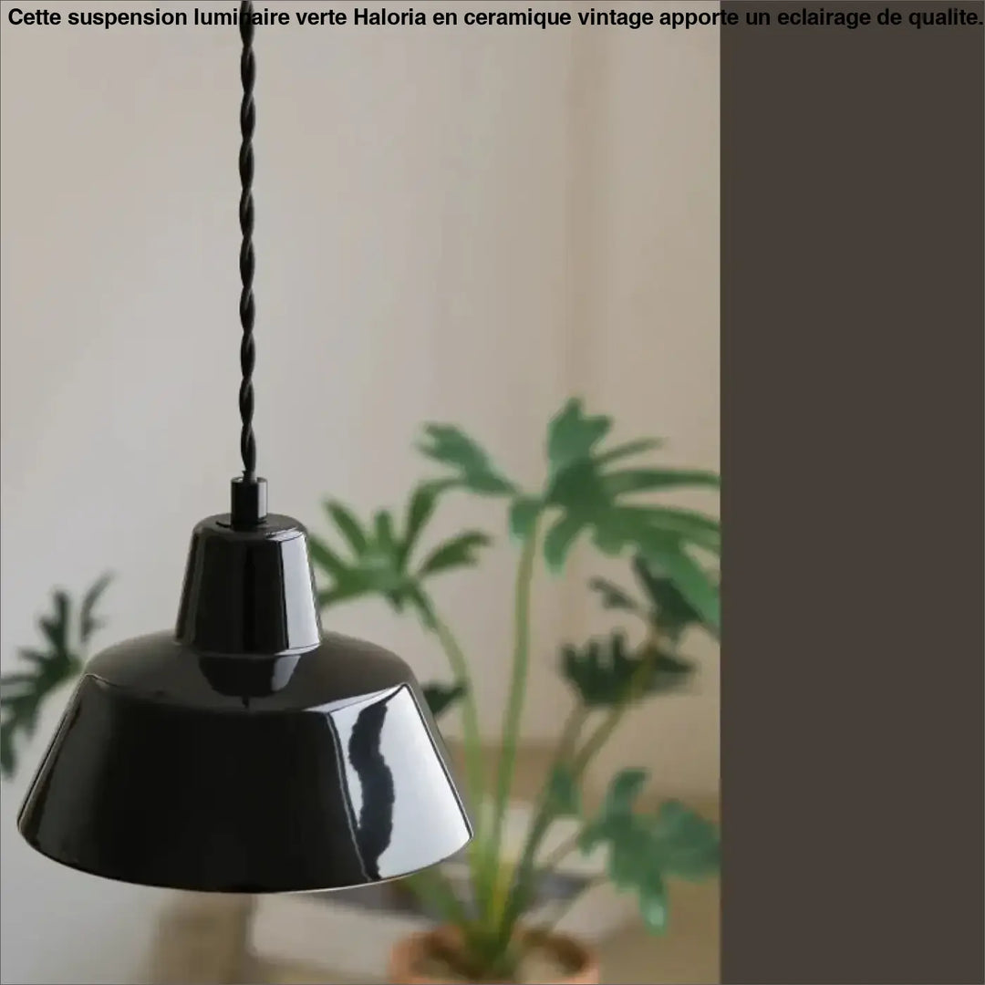 Suspension en céramique style atelier minimaliste chic