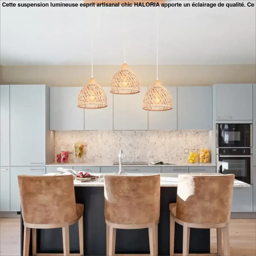 Vintage Bamboo Wicker Rattan Pendant Light Shade Weaving Hanging Lamp Ceiling Chandelier Lighting Living Room Kitchen