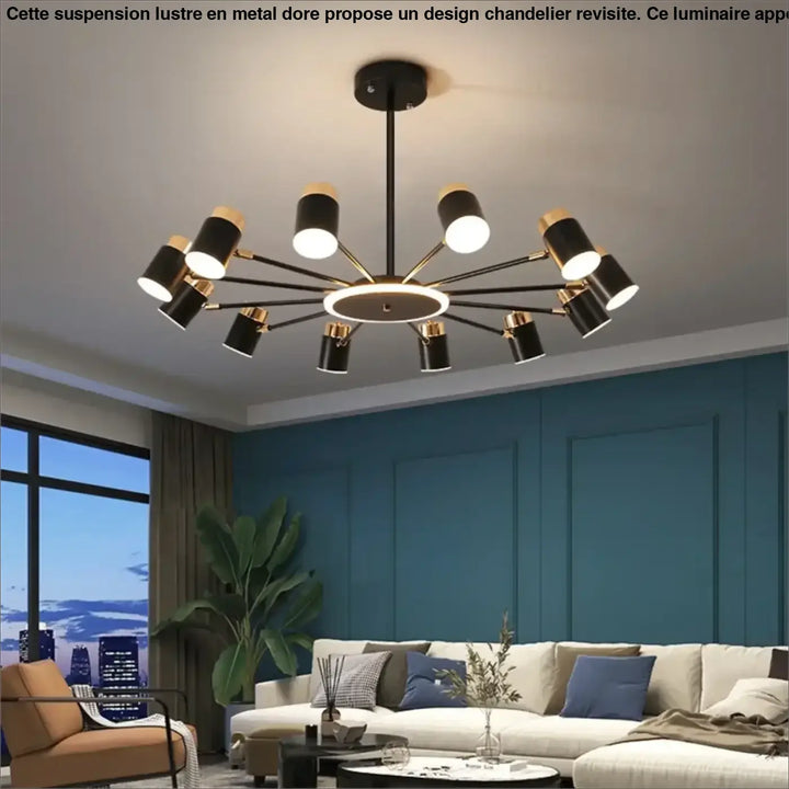 Nordic chandelier Living room lustre simple modern restaurant bedroom led lamps indoor lighting decoration Dining table