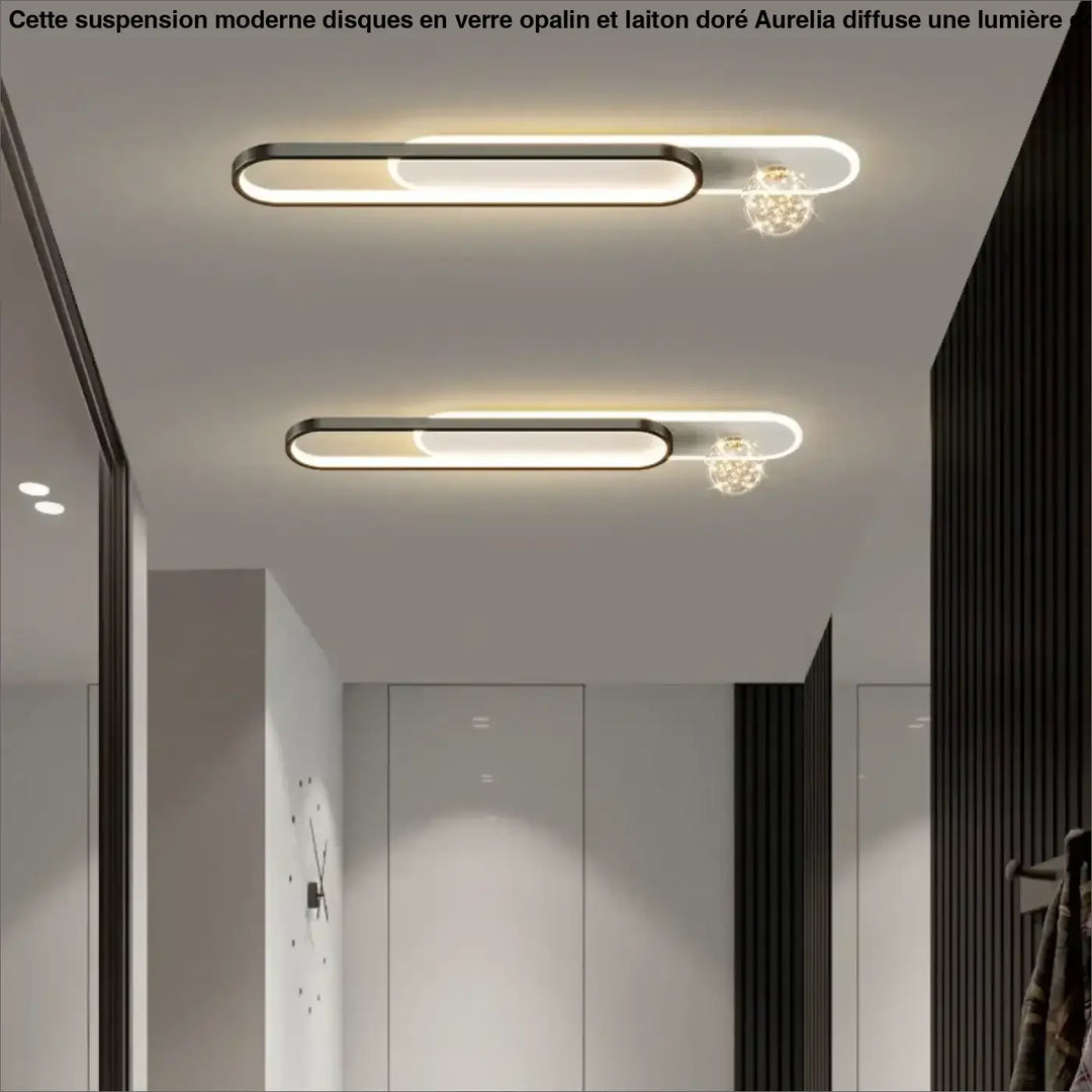 Gold Simple Style LED Ceiling Lights Metal Lighting Household Lamps Living Room Bedroom Lustres Luminaria Nordic