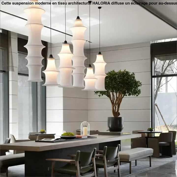 Nordic Minimalist Fabric Wabi Sabi Led Pendant Lights Living Dining Room Loft Home Decor Chandelier Bedroom Corner