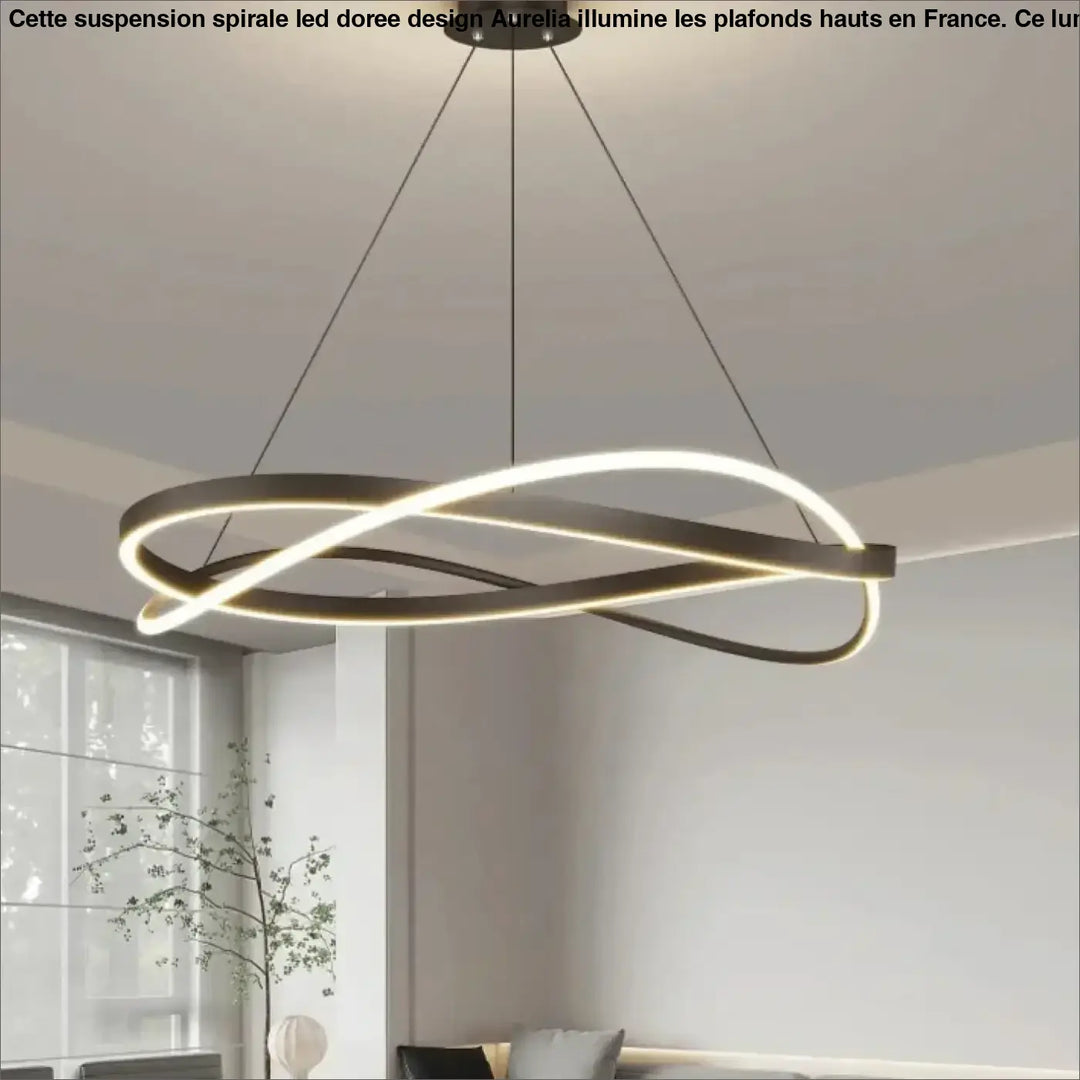 Suspension LED Sculpturale Pour Salon Ou Salle À Manger