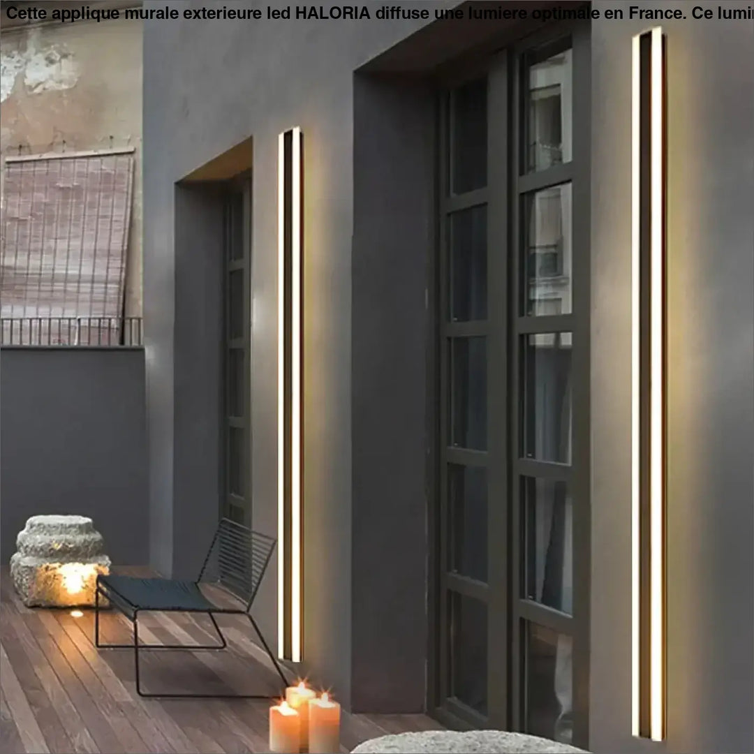 Très Grande Applique Murale Extérieure LED Pour Villa