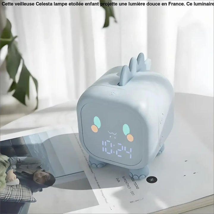 Dinosaur Alarm Clock Night Light | Children Night Lights