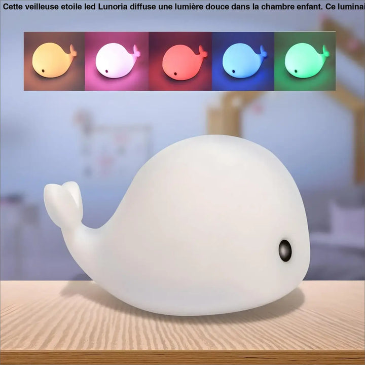 Whale LED Night Light | Children Night Lights