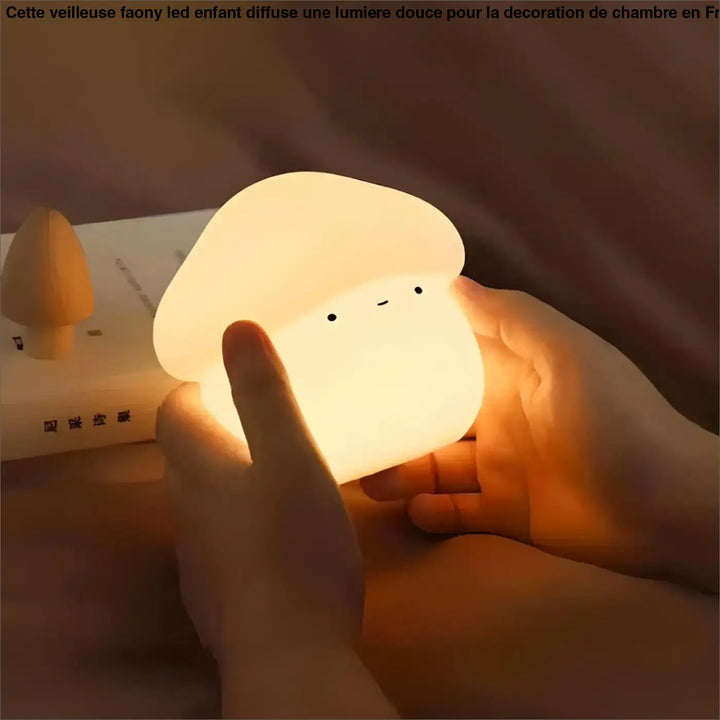 Cute Mushroom Night Light | Children Night Lights