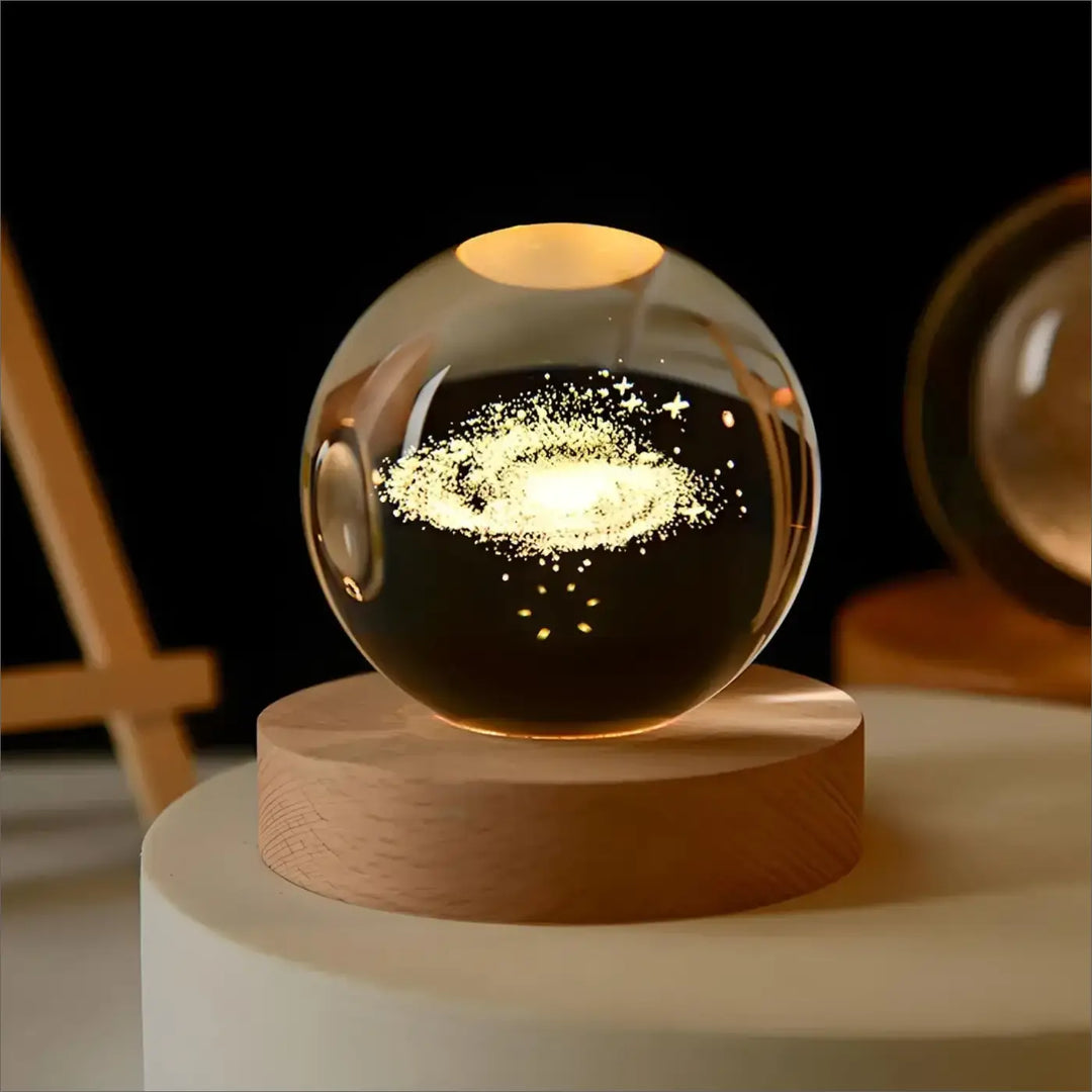 Galaxy Crystal Ball Night Light | Adult and Children Night Lights