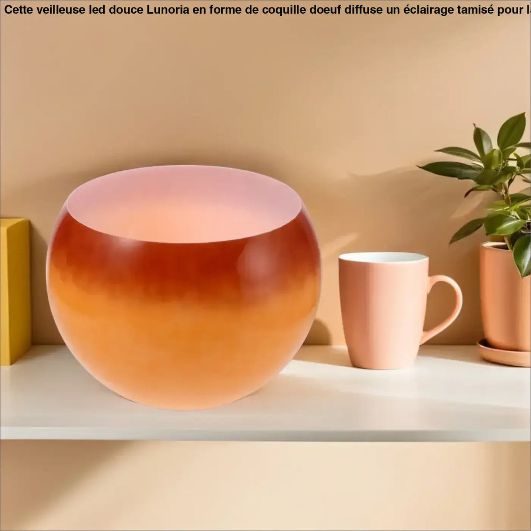Lampe de chevet mars en verre dégradé de lambre à rose offrant une lumière douce et une touche d’élégance facile d’entretien
