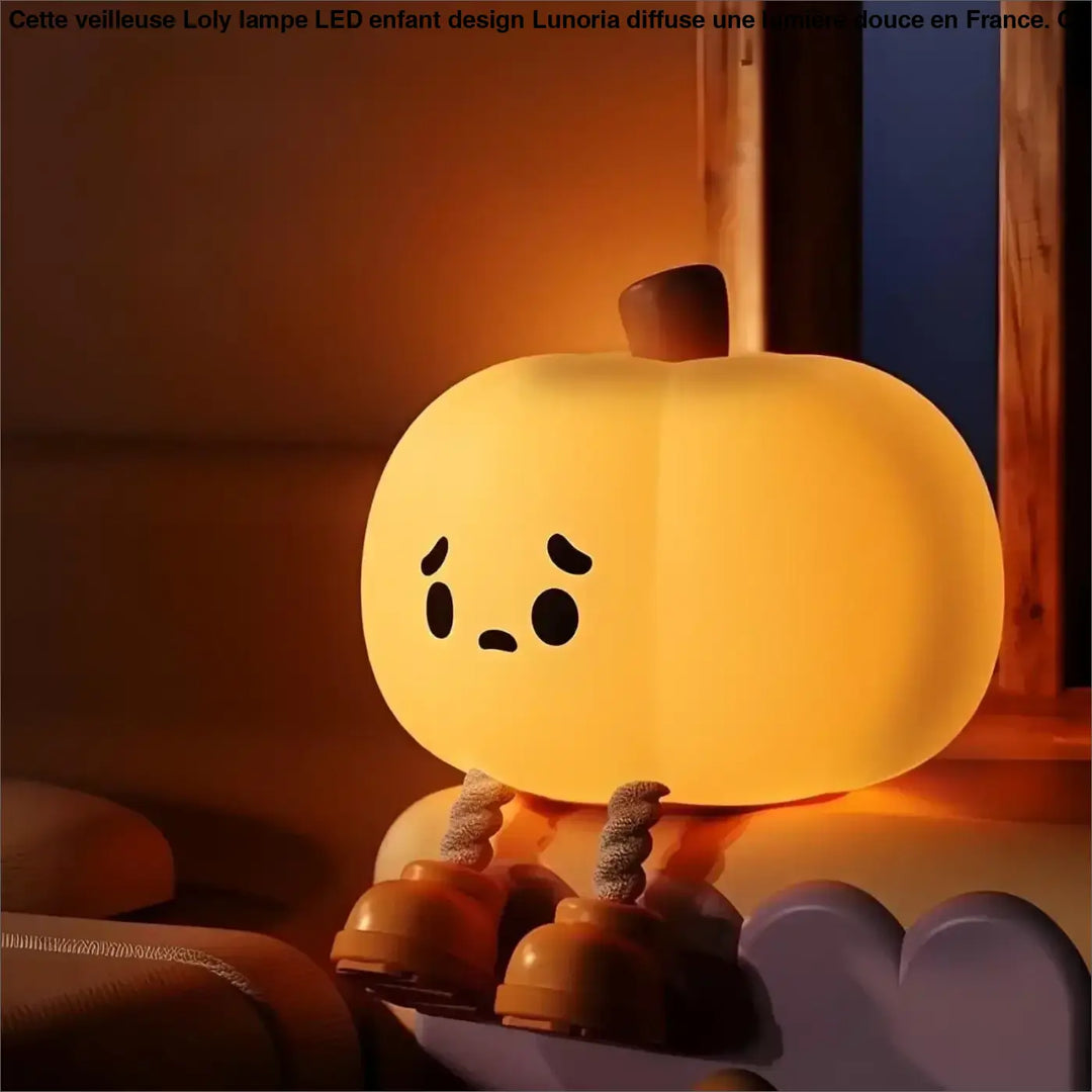 Sad Pumpkin Night Light | Children Night Lights