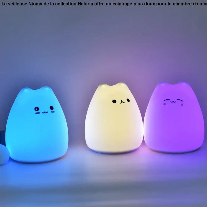 Veilleuse niomy design doux pour chambre enfant